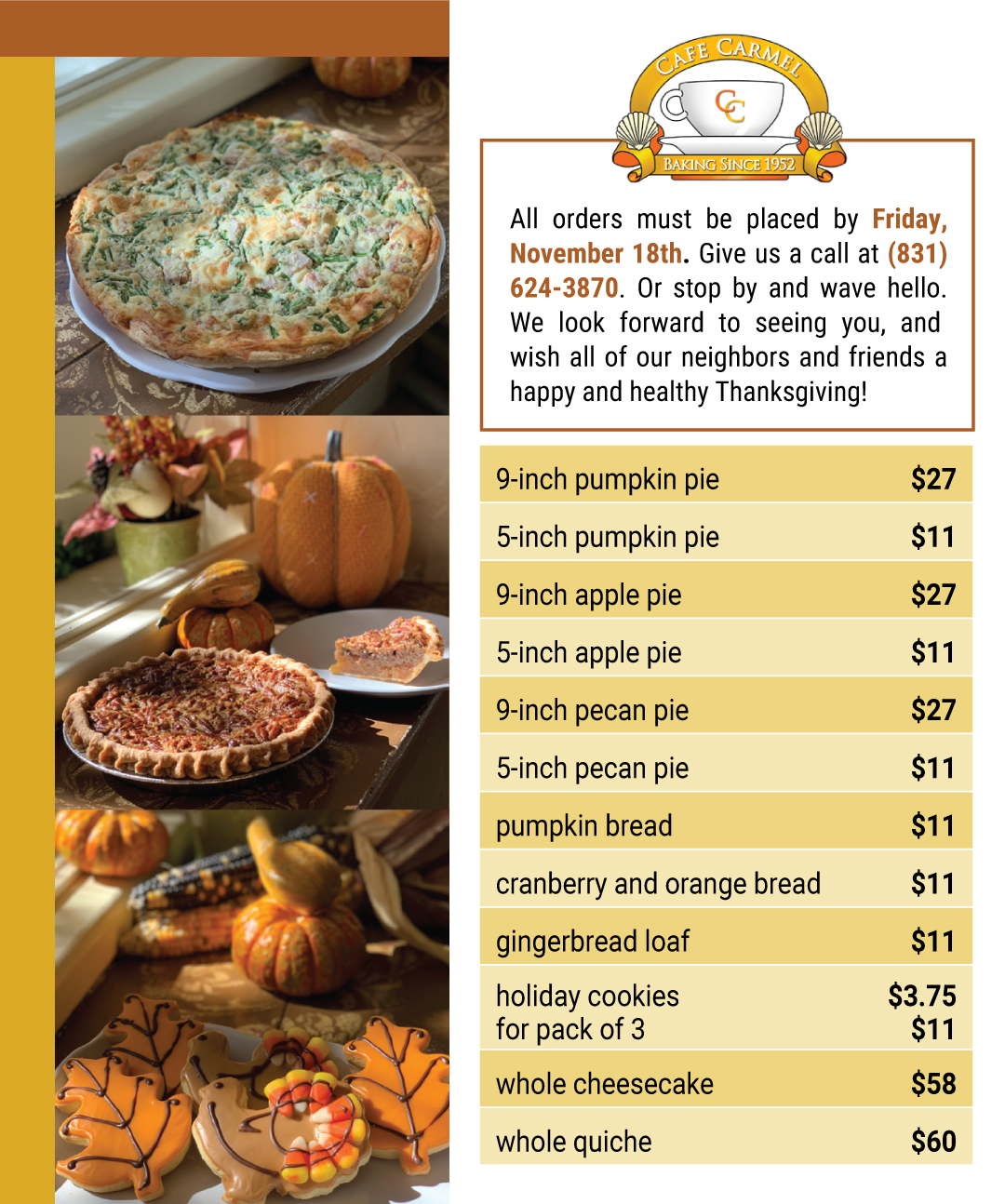 Thanksgiving Ad 2022